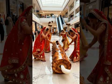 🐺 RESCUE Husky from Giant Log 🌲❄️😱 #dogs #rescue #shortsvideo