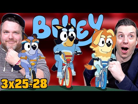 New Dad Watches Bluey S3 Fairytale/Smoochy Kiss/Family Meeting/Musical Statues For the First Time