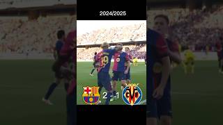 F. C Barcelona vs Villarreal 2025 #shorts