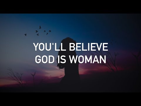 Ariana Grande - God is a Woman (live acoustic, with lyrics)