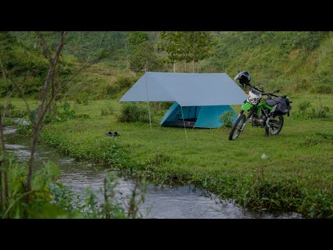 Chilling by the River: Relaxing Camping Adventure