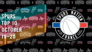 Spurs Top 10 - October