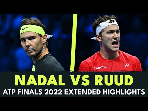 When Rafael Nadal Played His Last-Ever Nitto ATP Finals Match vs Casper Ruud ❤️