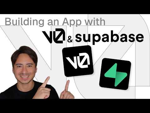 Using v0 and Supabase to build a CRM app with AI