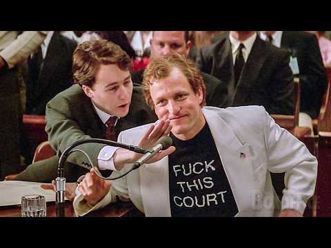 ラリー・フリントは裁判官に対して捨て台詞を放ち、裁判官を黙らす | ラリー・フリント | 映画シーン