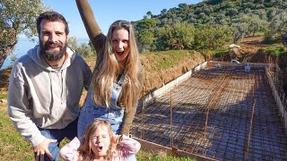 POOL CONSTRUCTION UPDATE: Steel Installed but Rain Delays Concrete! 