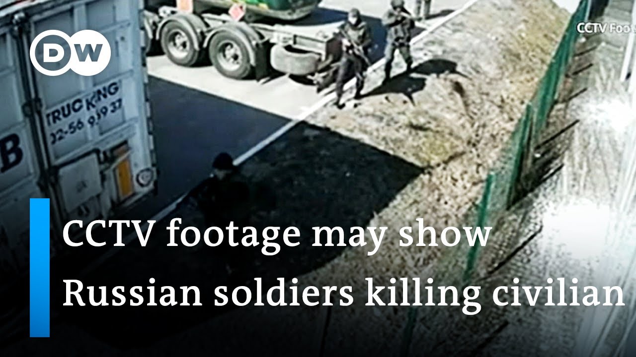 War Crimes in Ukraine by Russian Soldiers, First Video Emerges