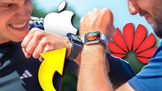Huawei Watch vs Apple Watch – NIE UWIERZYSZ, który wygrał! 😱 [Test Smartwatchy 2025]