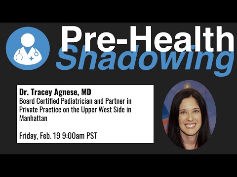 58 - Dr. Tracey Agnese, MD | Pre-Health Shadowing