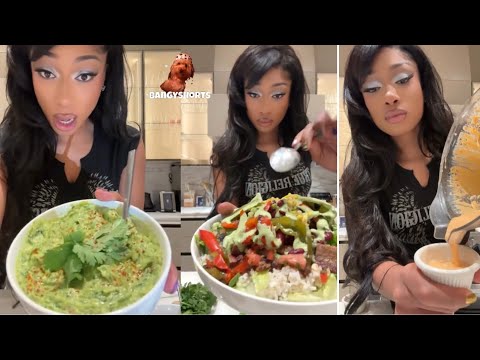 “We Got Chipotle At Home” Megan Thee Stallion Made Homemade Chipotle Bowls ♥️