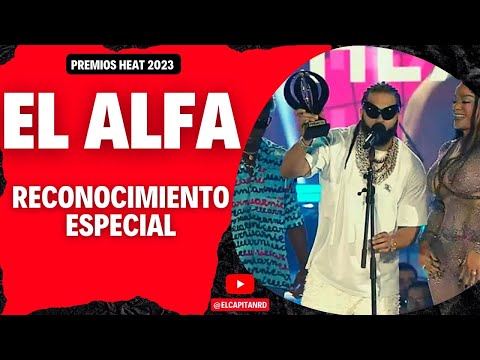 EL ALFA EL JEFE EN PREMIOS HEAT 2023 Y SU RECONOCIMIEN ESPECIAL