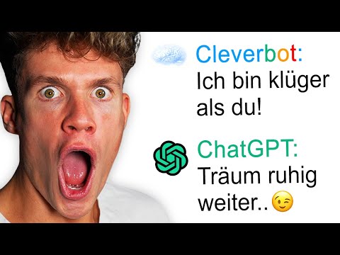 ICH LASSE CHATGPT MIT CLEVERBOT REDEN