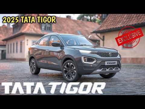 2025 Tata Tigor New Model Is Here | Front Changed | New Features | Updated Tata Tigor Facelift