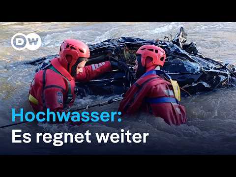 Ganze Landstriche in Österreich, Tschechien und Polen unter Wasser | DW Nachrichten