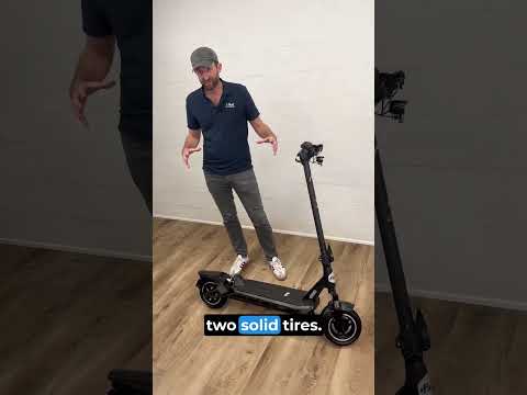 Watch more to find out why with this scooter, you will never have a flat tire again! 🔥🛴 #shorts