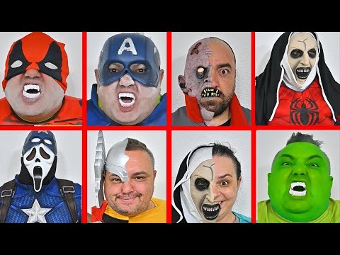 Superhero Scary Transformations Stories