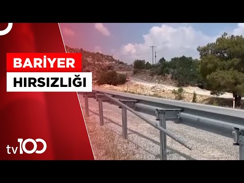 Demir Bariyerleri Çalmak İstediler! | TV100 Haber