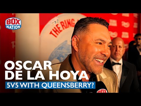 Oscar De La Hoya Calls Out Frank Warren For 5v5