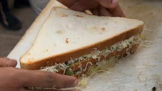 Potato Chilli Fry Cheese Sandwich Of Mumbai | Indian Street Food