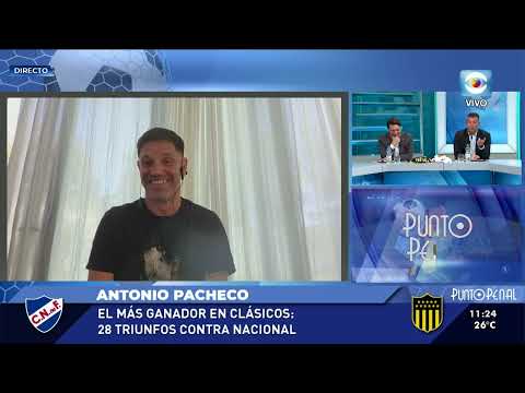 ANTONIO PACHECO. PREVIO AL CLÁSICO HABLAMOS CON EL ÍDOLO DE PEÑAROL. 