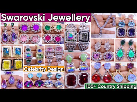 Exclusive Premium Designer Swarovkski Jewellery Collection 2025 | Fully Celebrity Style Jewellery