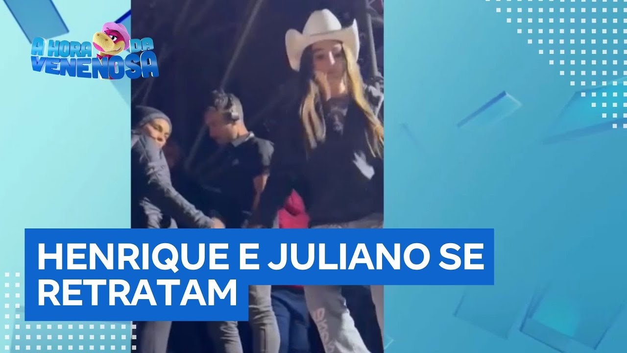 Henrique e Juliano esclarecem expulsão de criança de 10 anos do palco durante show