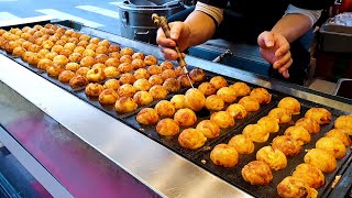 줄 서서 먹는 역대급 문어, 쭈꾸미! 푸드트럭 달인 타코야끼, 불 맛 가득 쭈꾸미 볶음, 쭈꾸미 튀김, People Line Up for This! Takoyaki Master