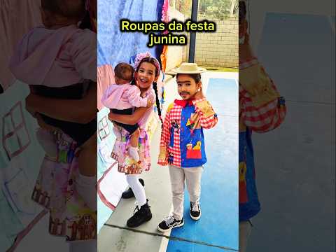 Roupas pra dançar festa junina #shorts #festajunina