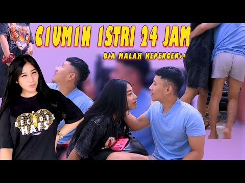 PRANK CI*UMIN ISTRI SEHARIAN, MESRA BANGET KAYAK PENGANTEN BARU