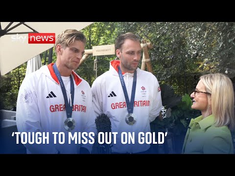 Paris Olympics: 'Tough' to miss out on gold but 'best rowing we've done together'