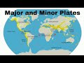 Exploring Major and Minor Tectonic Plates