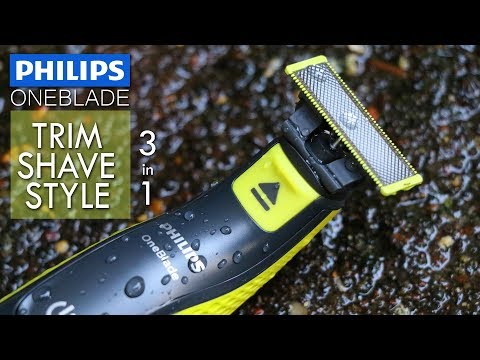 A HYBRID TRIMMING & SHAVING SOLUTION BY PHILIPS - OneBlade