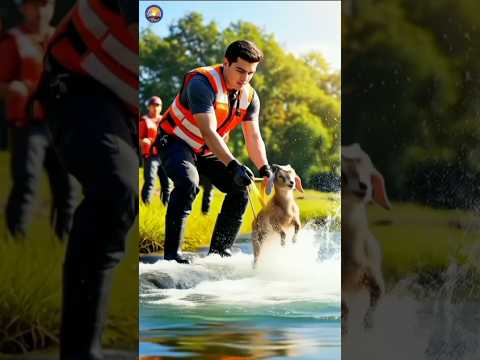 Heartwarming mission 🌊🐐|| #shorts #viralshorts #trending #AI #moonhindianimation