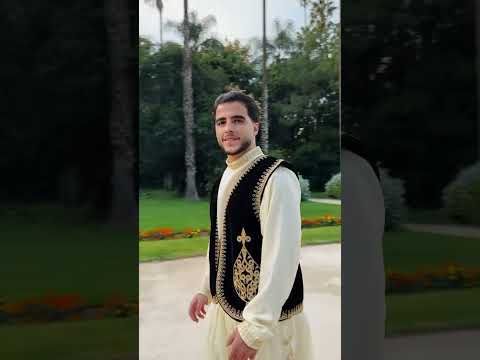 انس الشايب باللباس التقليدي الجزائري ❤️