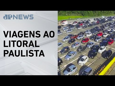 Rodovias de SP registram congestionamento neste fim de semana