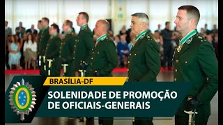 Solenidade de promoção de Oficiais-Generais