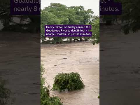 Desperate search for missing girls after Texas floods