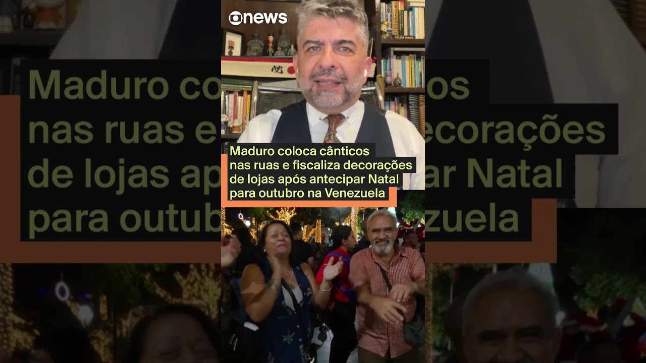 Maduro antecipa o Natal para outubro na Venezuela