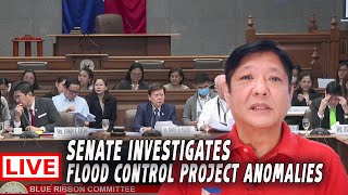 🔴LIVE: Senate investigates flood control project anomalies | August 19
