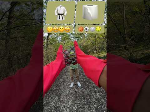 ASMR CATCH Challenge | Spiky Gloves vs Towel Cloth 4 Balls Battle 🌿🔥   #amoofadaa 🌱