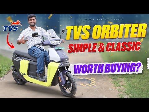 TVS ORBITER - Simple & Classic | Worth Buying Under 1 Lakh? | Electric Vehicles India