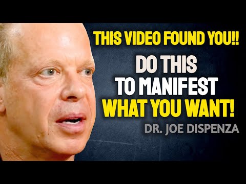 You MUST WATCH This Video To Manifest Money - Joe Dispnza Motivation