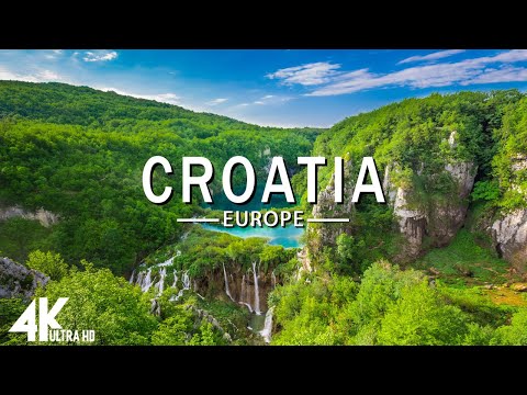 FLYING OVER CROATIA (4K UHD) - Relaxing Music Along With Beautiful Nature Videos - 4K Video HD