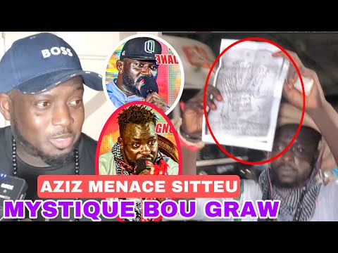 AZIZ NDIAYE MENACE SITTEU ET SES PREPARATEURS MYSTIQUES"SITTEU AMOUL FOUMOU MEUNE DIAR BA DANE BG2