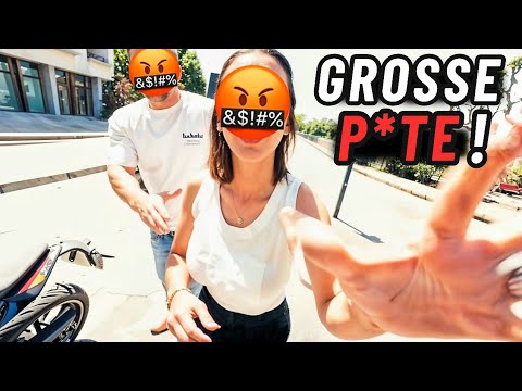 MOTARD vs KAREN ! - MOMENTS EPIQUES MOTORCYCLE