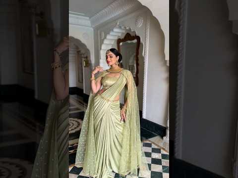 draping for add shoot #fashion #saree #sareefashion