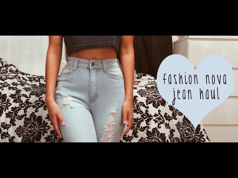 FASHION NOVA JEAN TRY ON HAUL