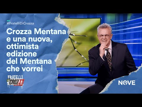 Crozza Mentana e una nuova, ottimista edizione del Mentana che vorrei | Fratelli di Crozza