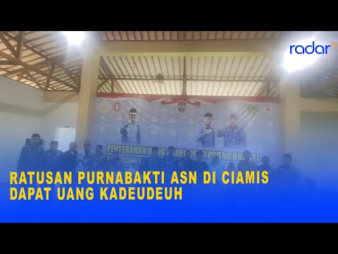 RATUSAN PURNABAKTI ASN DI CIAMIS DAPAT UANG KADEUDEUH