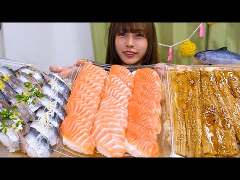 【大食い】コストコの新商品のお寿司